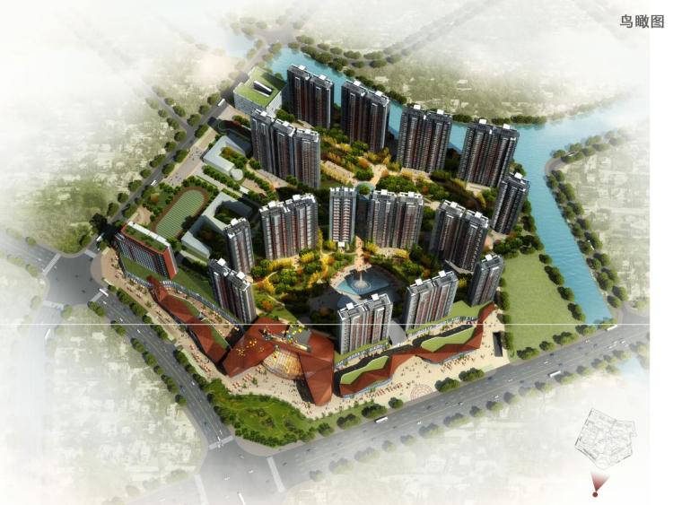 高品质住宅规划资料下载-[江苏]现代化风格线条立面高品质住宅建筑设计方案文本