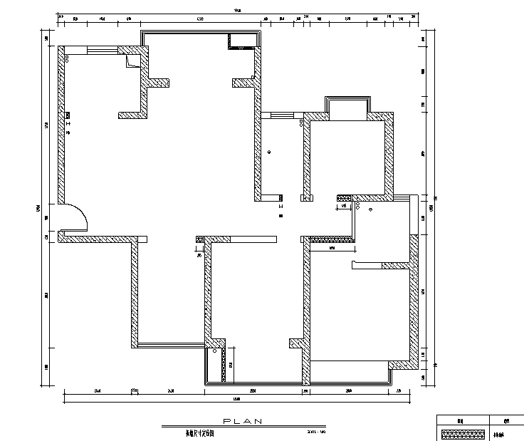 日式住宅立面资料下载-日式风格三居室住宅设计施工图（附效果图）