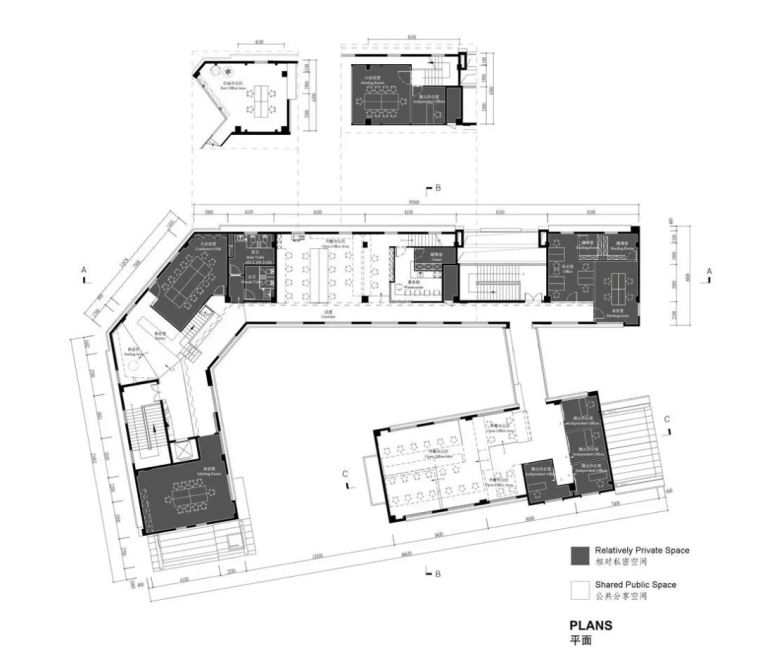 空间中的空间，重庆中山路一间共享办公空间设计_18