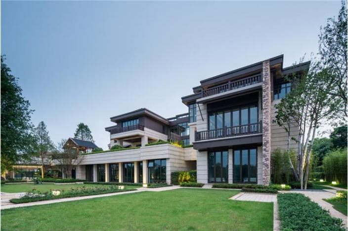 构建的精致住宅资料下载-长沙兰亭轩住宅景观