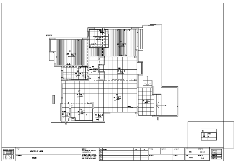 圣莫丽斯示范单位资料下载-武汉沿海赛洛城大都会风格C1型示范单位室内设计施工图