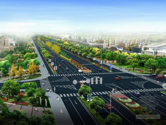 城市道路ps资料下载-[浙江]“文以载道”活力城市道路景观优化提升设计方案