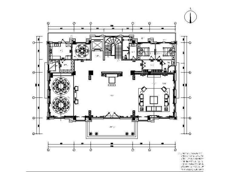 长沙中式装修设计资料下载-新中式奢华别墅装修设计施工图（含效果图）