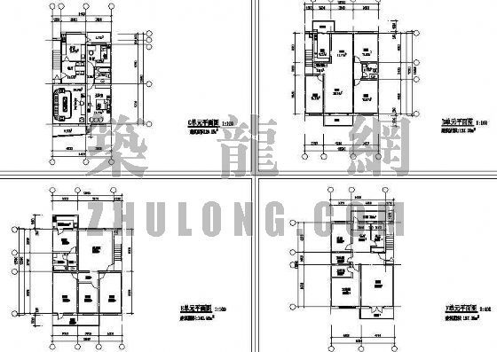 融创北方区域住宅户型资料下载-北方住宅户型方案图