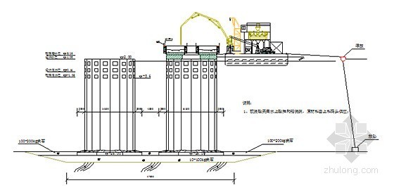 18万吨给水工程设计资料下载-[辽宁]30万吨级原油码头工程施工组织设计(沉箱重力墩式栈桥码头)