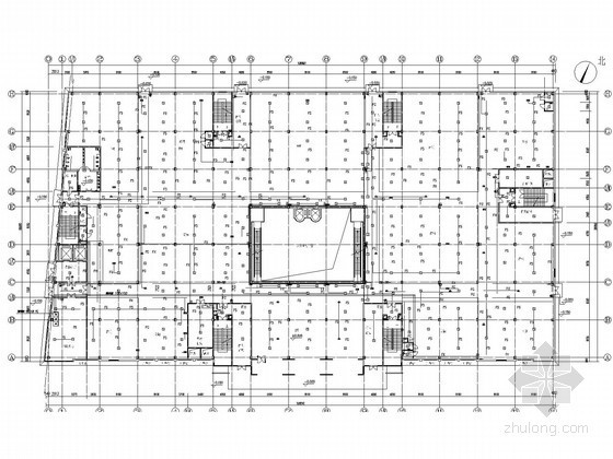 工业建筑地下室资料下载-[北京]大型商业中心全套电气施工图纸（含地下室）