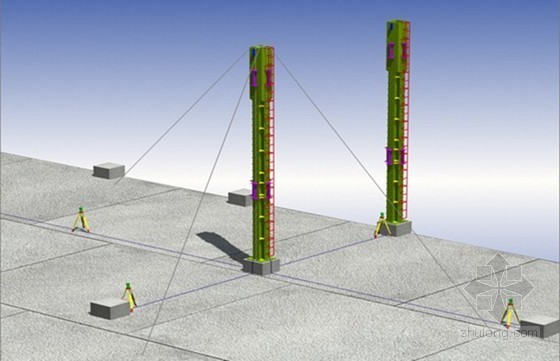 天津超高层施工组织设计资料下载-[天津]超高层框筒结构塔楼钢结构施工组织设计（附图丰富）
