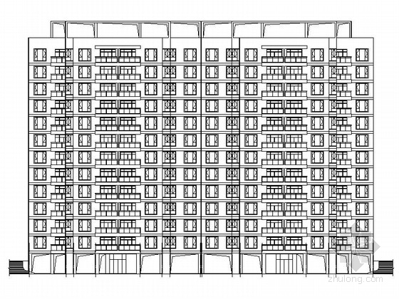现代风格住宅安置区资料下载-[广东]现代风格高层住宅安置区规划设计施工图