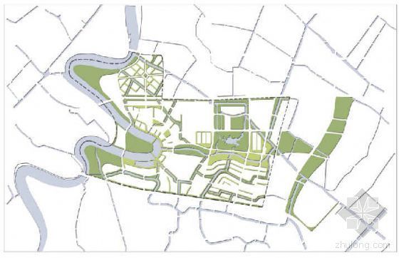 高新城区控制性详细规划资料下载-宁波新城区南区规划方案