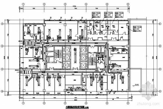 医院实验室工程施工重难点资料下载-河南某医院实验室空调通风图