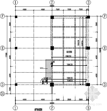 加层结构图纸资料下载-架空阁楼局部加层结构施工图