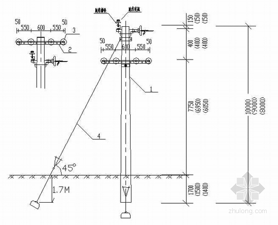 农房自建别墅图纸资料下载-农网改造低压线路全套图纸