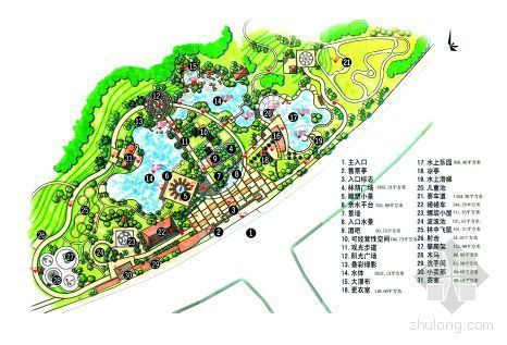 景观公园方案全套资料下载-东莞公园设计方案全套