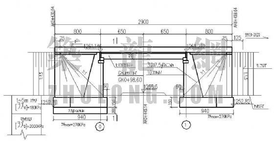 13m空心板梁设计图资料下载-13m预应力空心板桥(正交）设计图