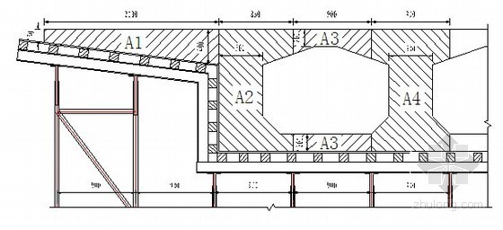 匝道桥竣工资料下载-[重庆]互通匝道桥工程满堂支架施工方案