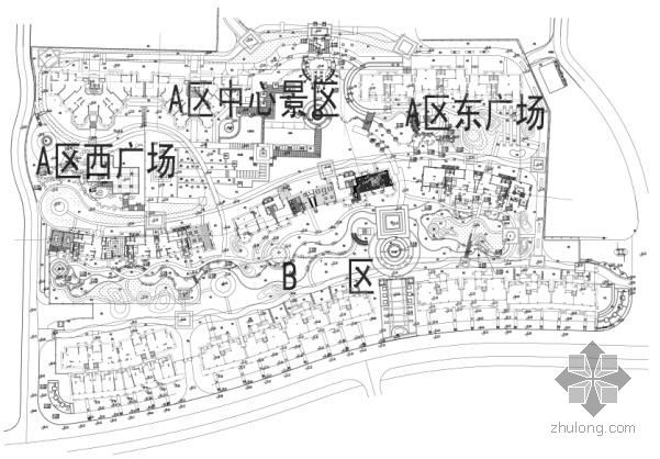 厦门某新天地小区二期园林景观工程全套图纸- 