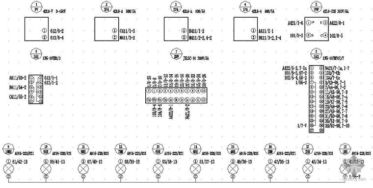 低压原理和接线图资料下载-300KV低压电容器柜控制图