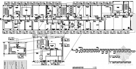 证券办公建筑资料下载-某证券办公楼空调通风图