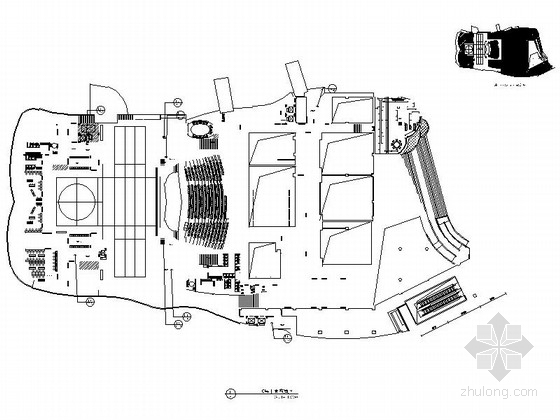 重庆大剧院建筑施工图纸资料下载-[重庆]某艺术文化中心大剧院全套竣工图