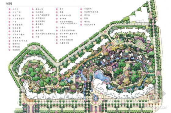赤城山庄全套景观设计方案资料下载-深圳小区景观设计方案全套