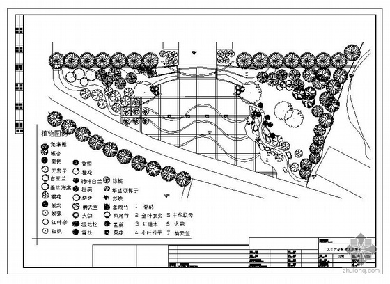 公共景观设计分析资料下载-公共绿地景观设计施工图