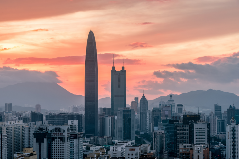 380超高层建筑资料下载-深圳拟建6座600米超高层 830米湖贝塔将成世界第一高楼