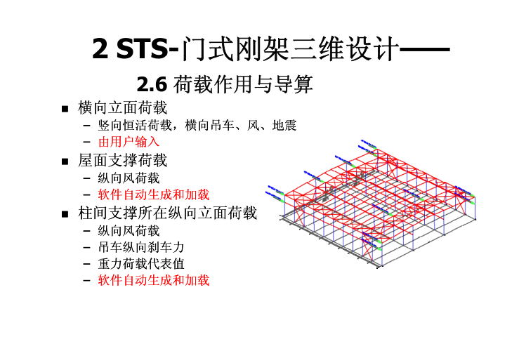 PKPM10版-门式钢架设计计算（PDF，78页）-荷载作用与导算