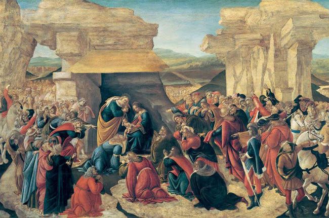 三王来朝_波提切利