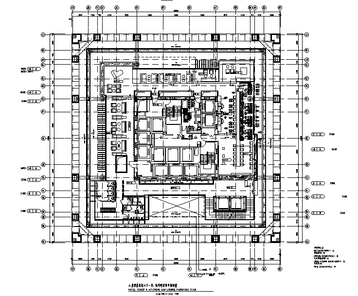 CAD封面图纸资料下载-某酒店室内设计装修施工图纸（含施工图JPG）