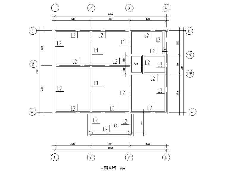 农村别墅建筑全套图纸资料下载-农村2层半别墅图纸珍藏干货