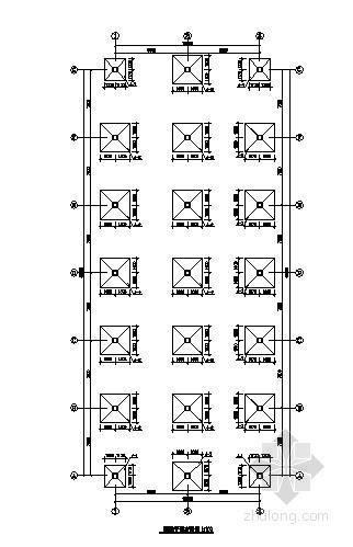 工业建筑甲类仓库通风资料下载-框架结构甲类仓库结构施工图（屋顶泄爆）