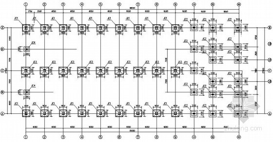 钢架架结构彩钢板资料下载-[深圳]门式刚架办公楼结构施工图