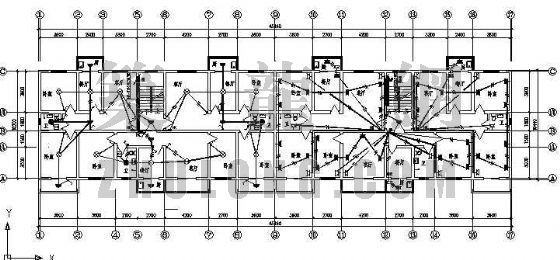 迪拜沙丘文体中心资料下载-陕西某文体用品中心电气图
