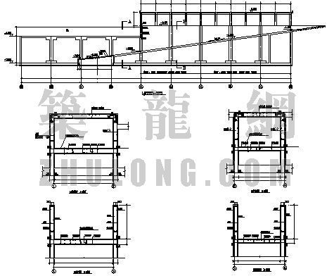 6m和8m跨度汽车坡道配筋