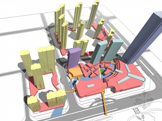 滨水新区城市设计资料下载-[江西]滨水新区城市地块规划设计方案文本（知名地产）