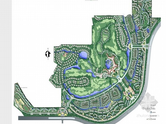 山谷休闲度假公园景观设计资料下载-[广州]生态休闲度假城规划景观设计方案
