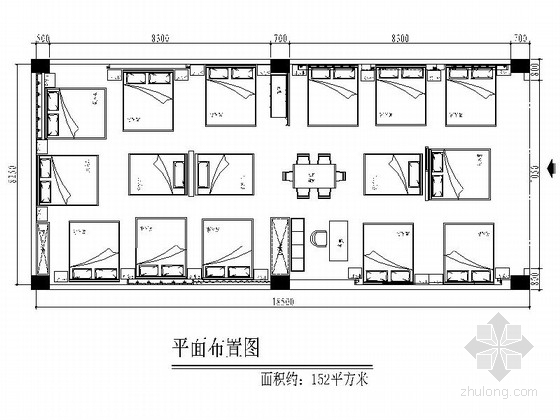 展厅天花吊顶平面图资料下载-高档现代家具展厅室内CAD装修图（含效果）