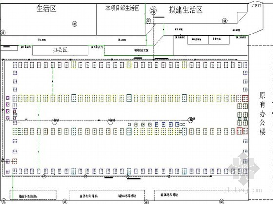 厂房排架结构施工组织设计资料下载-[北京]框排架结构工业厂房施工组织设计