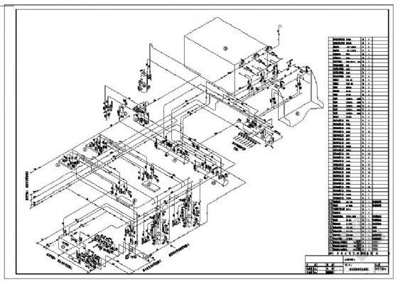 大型冷库安装设计资料下载-大型冷库氨系统图