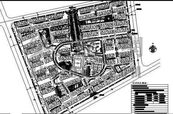 小区总平面规划资料下载-某小区总平面规划