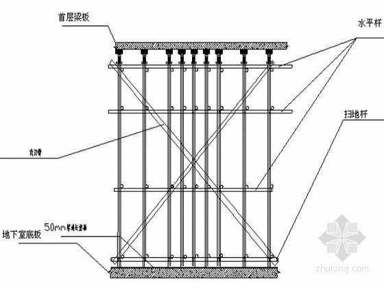 电梯内防护架施工方案资料下载-[福建]办公楼工程施工电梯施工方案