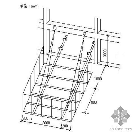 水平伸缩平台资料下载-某型钢挑卸料平台施工计算书（附计算报审表和技术交底）