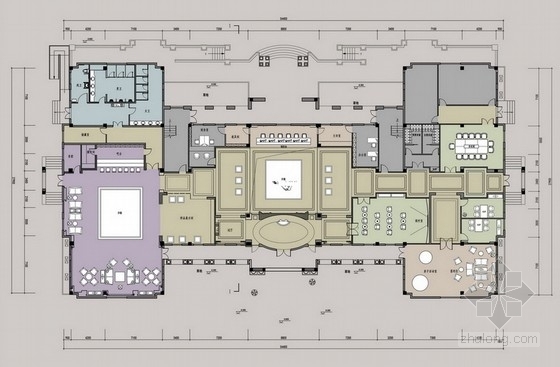 公共空间设计CAD效果图资料下载-[南通]知名设计公司设计商业公共空间售楼处概念方案（含效果图）