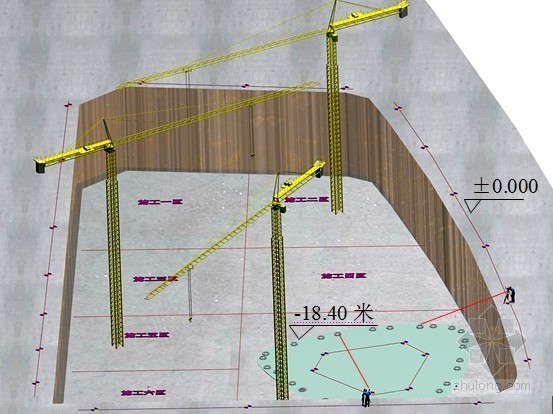 地下室钢结构CAD资料下载-[广州]地下室钢结构施工测量专项方案