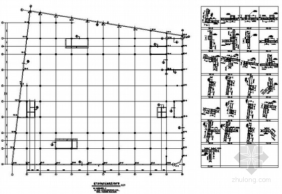 高层框剪结构办公楼结构图资料下载-[河北]某框剪结构商业大厦结构施工图