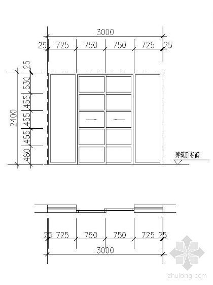 门窗节点大样图cad资料下载-千种门窗大样图