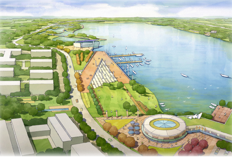 水库湿地公园规划设计资料下载-[天津]天津中新生态城规划设计文本（PPT+110页）