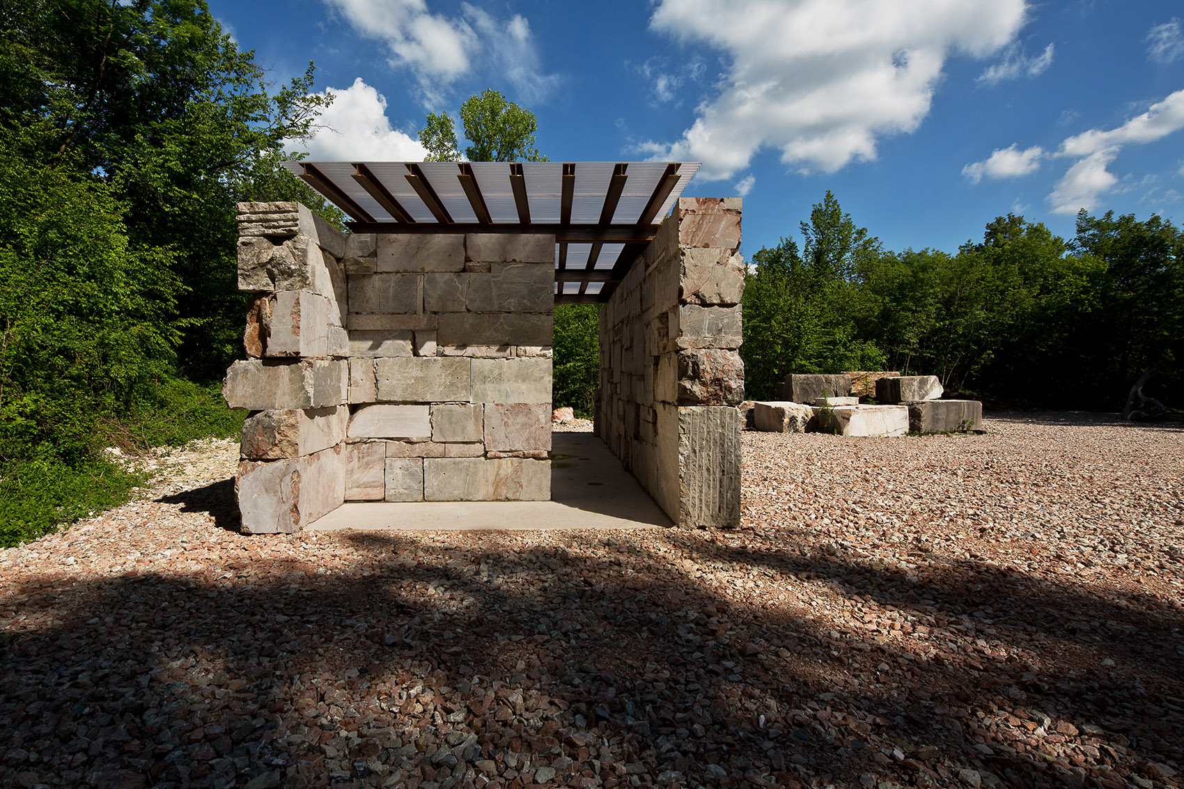 瑞士arzo采石场景观