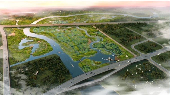 甘肃省滨河公园资料下载-[北京]集农业、漕运、燕都文化于一体--最大的滨河湿地公园
