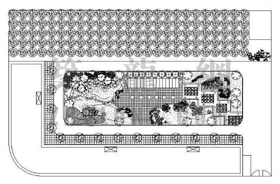 楼前绿化设计资料下载-某住宅楼前绿化设计方案